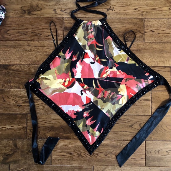 bebe Tops - BeBe handkerchief style top